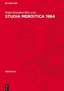 Obrazek STUDIA MEROITICA 1984