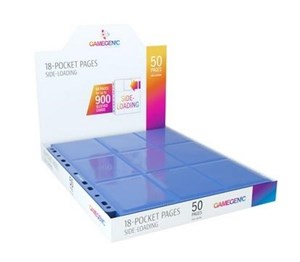 Bild von Gamegenic:18-Pocket Pages Sideloading-Blue(50szt)