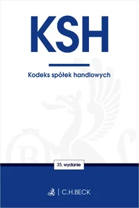 Obrazek KSH Kodeks spółek handlowych