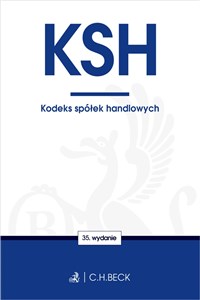 Obrazek KSH Kodeks spółek handlowych