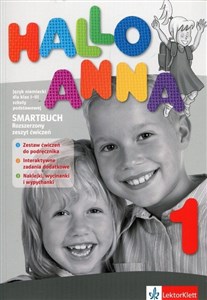 Bild von Hallo Anna 1 Smartbuch Rozszerzony zeszyt ćwiczeń z płytą CD Szkoła podstawowa