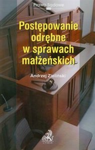 Bild von Postępowanie odrębne w sprawach małżeńskich