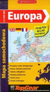Obrazek Europa mapa samochodowa