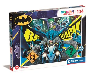 Obrazek Puzzle 104 Supercolor Batman