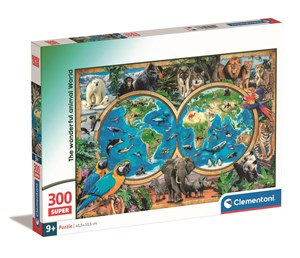 Obrazek Puzzle 300 Super The wonderful Animal World