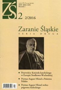Obrazek Zaranie Śląskie 2/2016 Seria druga