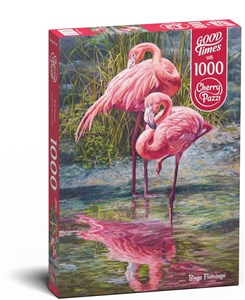 Obrazek Puzzle 1000 Cherry Pazzi Bingo Flamingo 30431