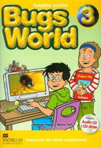Obrazek Bugs World 3 Podręcznik z płytą CD Szkoła podstawowa