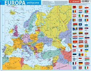 Bild von Puzzle ramkowe - Europa administracyjna