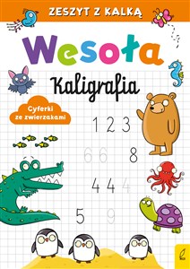 Bild von Wesoła kaligrafia Cyferki ze zwierzakami Zeszyt z kalką