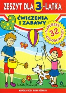 Bild von Zeszyt dla 3-latka Ćwiczenia i zabawy