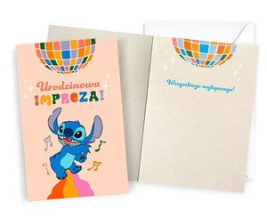 Obrazek Karnet Urodziny Stitch
