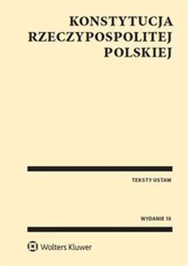Bild von Konstytucja Rzeczypospolitej Polskiej Teksty ustaw