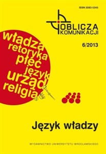 Obrazek Język władzy