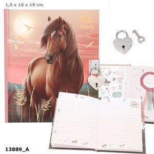 Bild von Pamiętnik na kłódkę Miss Melody 13889A