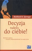 Polnische buch : Decyzja na... - Reinhard K. Sprenger