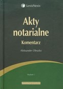 Książka : Akty notar... - Aleksander Oleszko