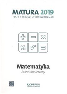 Bild von Matematyka Matura 2019 Testy i arkusze Zakres rozszerzony