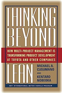 Obrazek Thinking Beyond Lean How Multi Project Management Is Transforming Product Development at Toyota and Other Companies 427EWX03527KS
