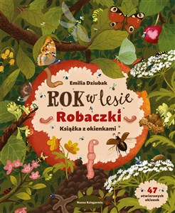 Bild von Rok w lesie Robaczki Książka z okienkami