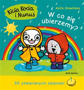 Bild von Kicia Kocia i Nunuś W co się ubierzemy? 59 otwieranych okienek!