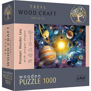 Bild von Puzzle drewniane 1000 Układ Słoneczny TREFL