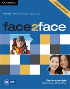 Bild von face2face Pre-intermediate Workbook without Key