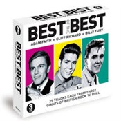 Best of th... - Adam Faith, Cliff Richard, Billy Fury -  Książka z wysyłką do Niemiec 