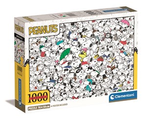 Bild von Puzzle 1000 compact impossible peanuts 39804