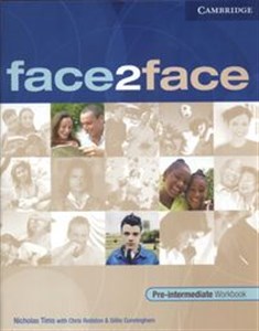 Bild von Face2face pre-intermediate workbook