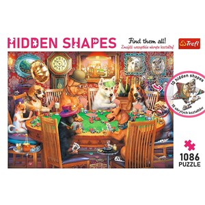 Bild von Puzzle 1086 Hidden Shapes Wieczór gier 10749